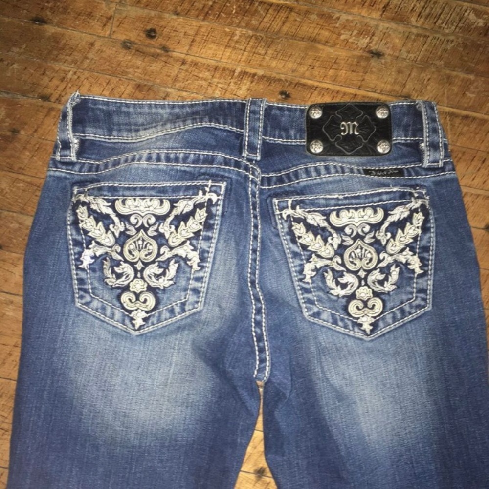 Miss Me bling western size 27 boot cute jeans